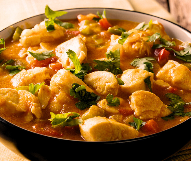 Poulet au Curry Coco